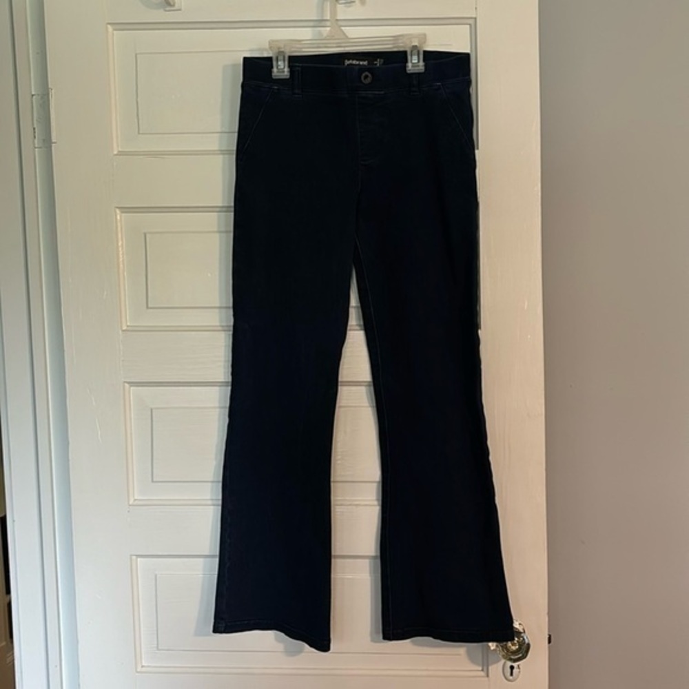 Betabrand Dark Wash Bootcut Jean